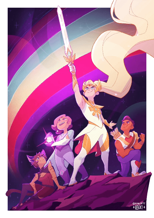 She-ra Rainbow | Fan Art